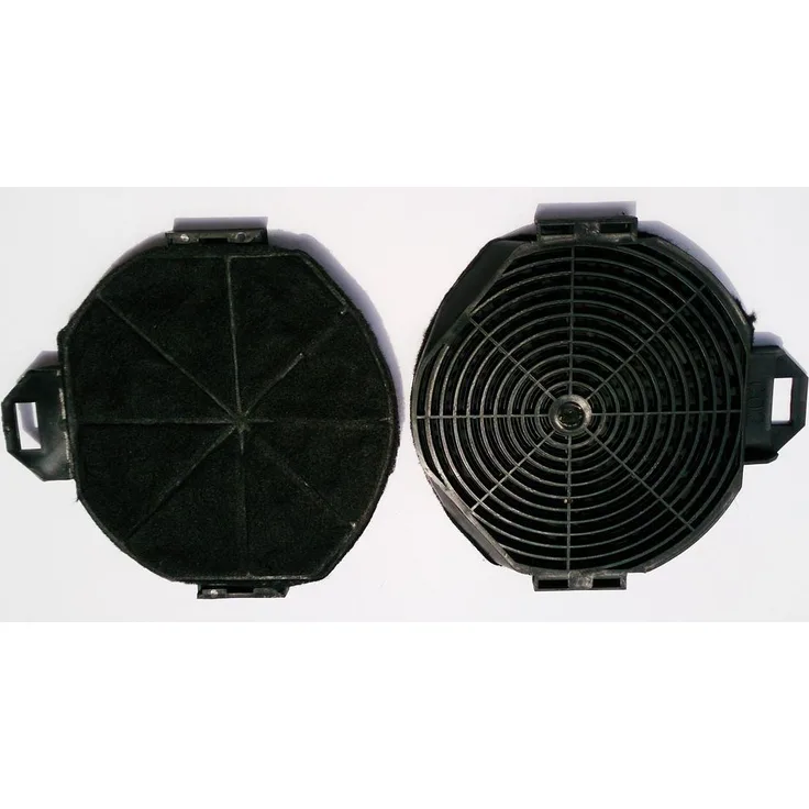 PKM CO2, Dunstabzugshauben-Aktivkohlefilter, für Umluftbetrieb, schwarz