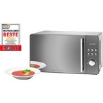 ProfiCook PC-MWG 1175 2 in 1 Mikrowelle mit Grill, Standgerät, 20 Liter Garraum, 800 Watt, Automatikprogramme, Multifunktionsdisplay mit Digitaluhr