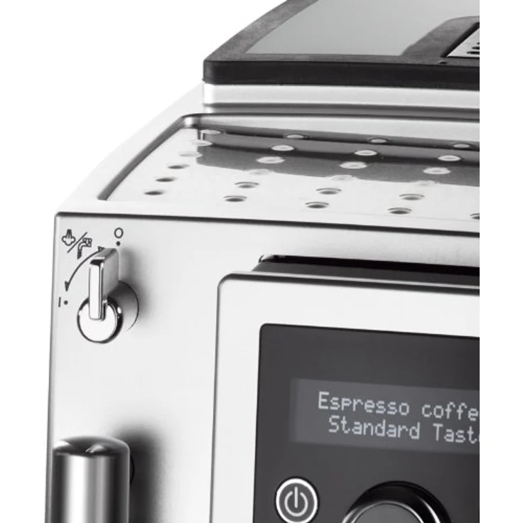 De'Longhi ECAM 23.420.SB Kaffeevollautomat mit Milchaufschäumdüse für Cappuccino und integriertem Mahlwerk, Espresso Direktwahltaste und Digitaldisplay mit Klartext, 2-Tassen-Funktion, 1,8 Liter Wassertank, silber-schwarz  - Preisvergleich – Bild 4