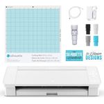 Silhouette America SILH-CAMEO-4-WHT-5T Silhouette Cameo 4 Schneideplotter, Weiß, 30,5 cm Schneidebreite