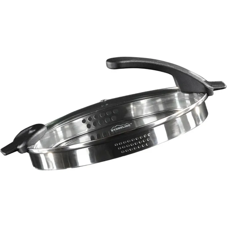 STONELINE FUTURE Siebglasdeckel für Pfannen mit Ø 31 cm