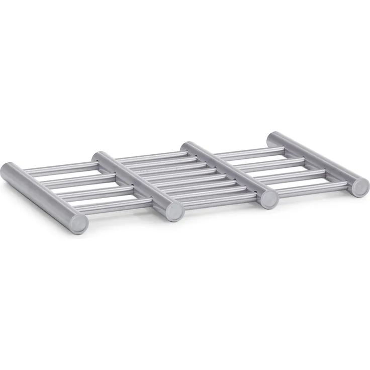 Zeller 27240 Topfuntersetzer, ausziehbar, Edelstahl - 23.5 x 20 x 2