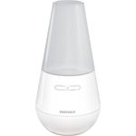 Soehnle 68025 Valencia Design Aroma-Diffuser mit Ultraschall, Zerstäuber für eine Beduftung mit Wasser und Duftöl, Farbwechsel, weiß