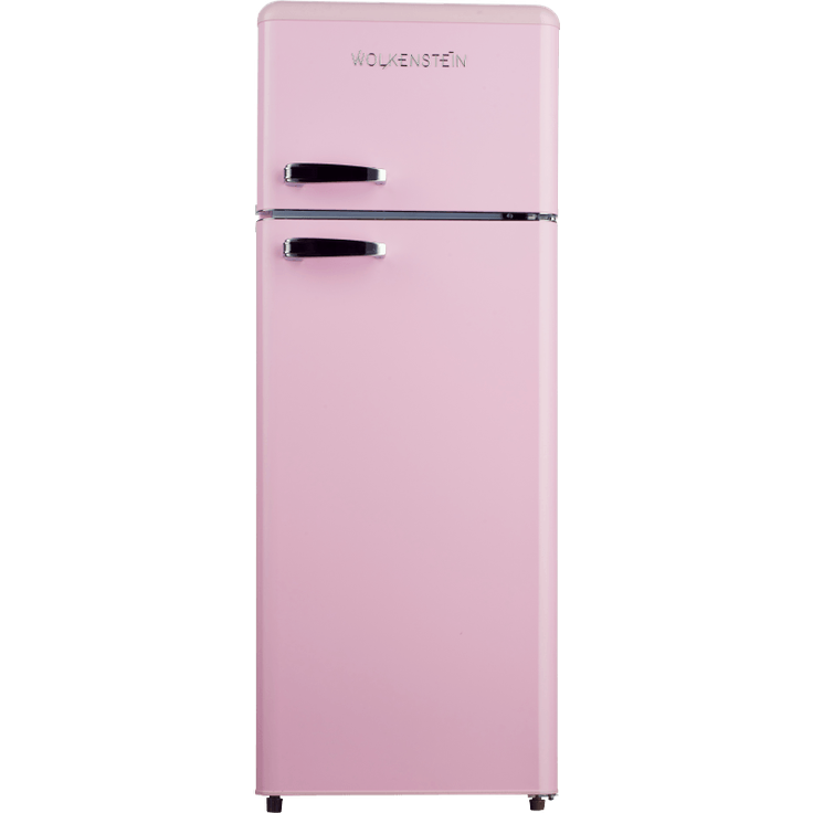 Wolkenstein GK212.4 RT Kühl-Gefrierkombination, freistehend, pink, NoFrost, LED, Lagerzeit bei Störung 18 h, Breite 54,5 cm – Bild 2