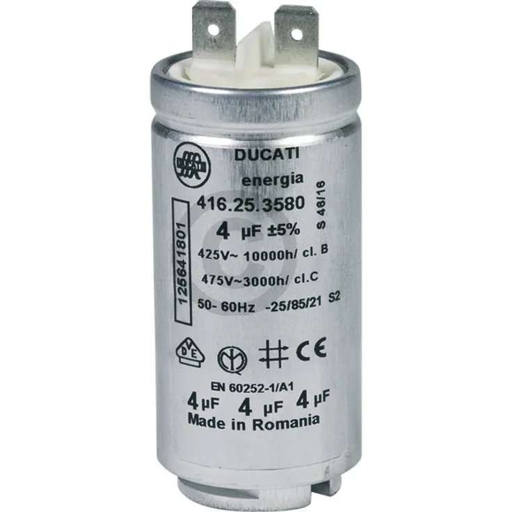 Kondensator AEG 125641801-1 4µF für Geschirrspüler Trockner