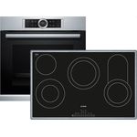 Bosch HBD78PS58, Backofen-Set, A, Einbaugerät, Betriebsart Ofen elektrisch, Betriebsart Kochfeld elektrisch, Volumen 71 l