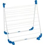 axentia Badewannen-Wäscheständer, ca. 10 m Trockenlänge, 66 x 64 x 14-120 cm