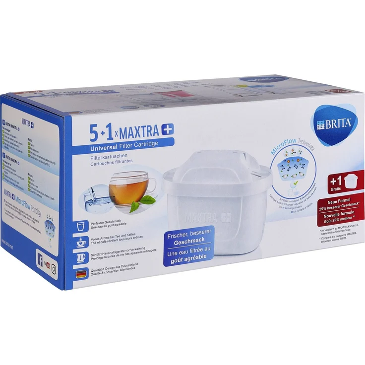 Brita Maxtra+ Filterkartuschen Wasserfilter 5 + 1 – Bild 2