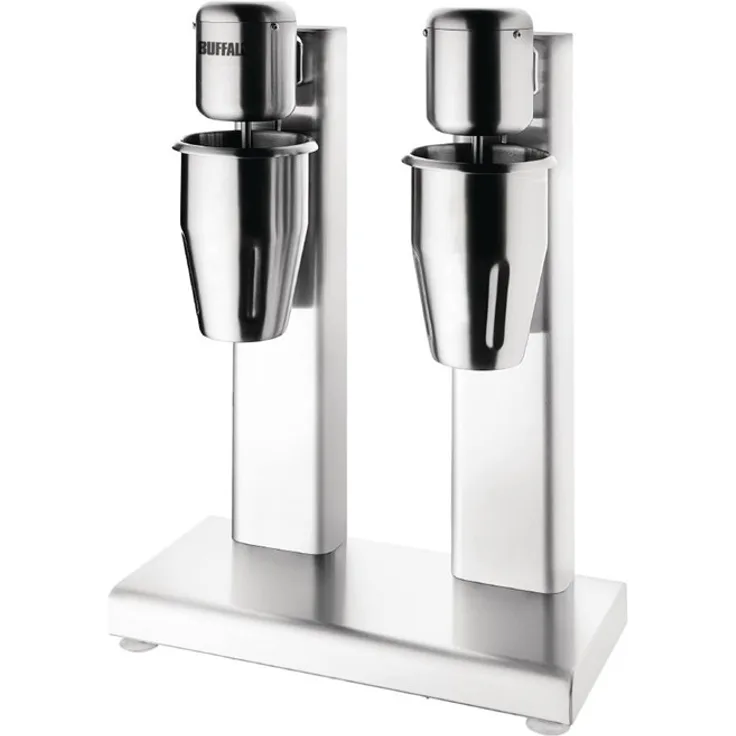 Buffalo Doppelter Milchshake-Mixer, Standmixer, 1 Liter Behälter