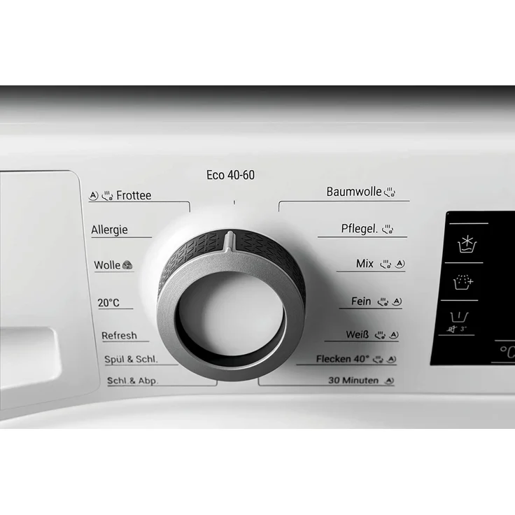 Bauknecht W Active 823 PS, Frontlader-Waschmaschine, B, Fassungsvermögen 8 kg, Standgerät, Breite 59,5 cm, SteamRefresh, Allergiker-Programm - Preisvergleich – Bild 2