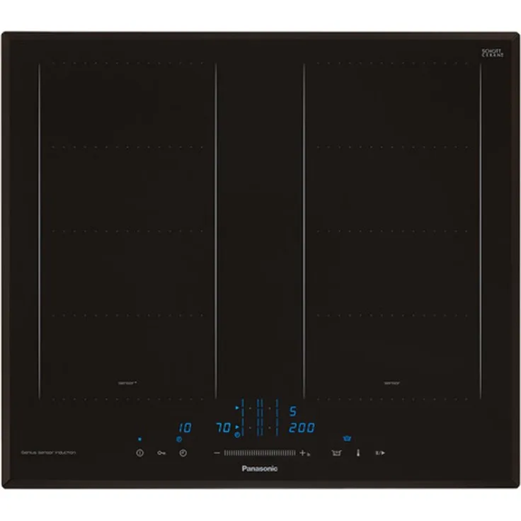 Panasonic 60 cm KY-B627GL flächenbündig, Kochfeld, Autark ja, Betriebsart elektrisch