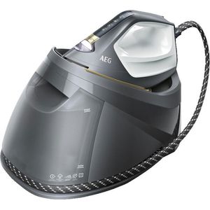 Bild für AEG ST8-1-8EGM Dampfbügelstation (Touchscreen, 4 Bügelprogramme mit Outdoor-Technologie, dauerhaftes Licht, 7,5 bar Dampfdruck, 400g Dampfstoß, kratzfeste Bügelsohle, 1,2 l Wassertank, grau)