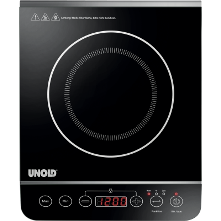 Unold 58105, Kochplatte, Betriebsart elektrisch, Breite 35,5 cm – Bild 1