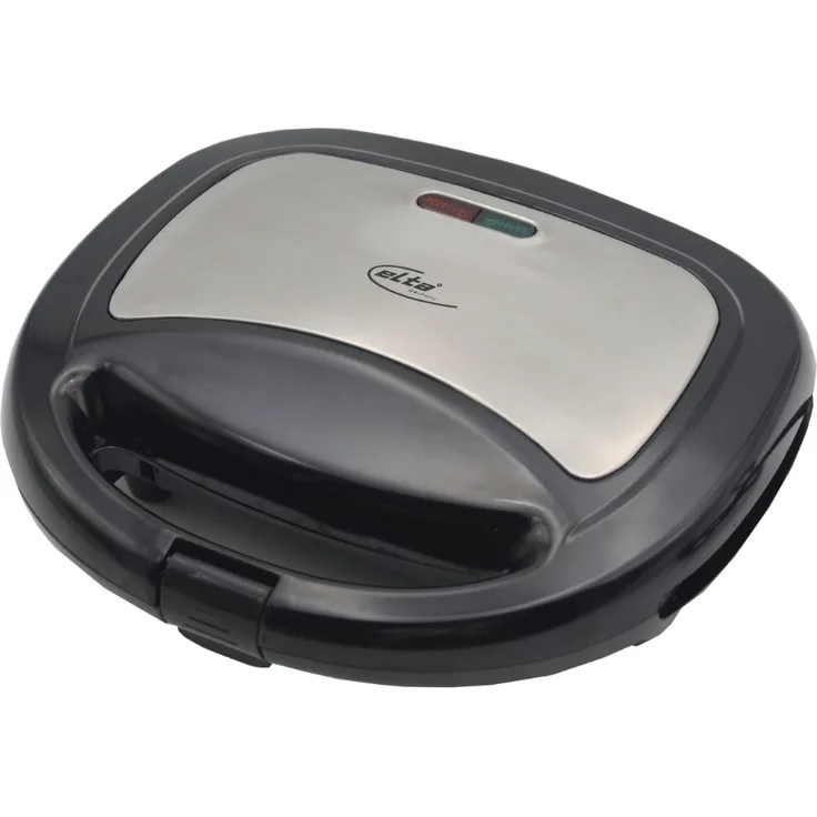 Elta Edelstahl Sandwichtoaster 750W Sandwichmaker Sandwich Toaster Maker elektr.