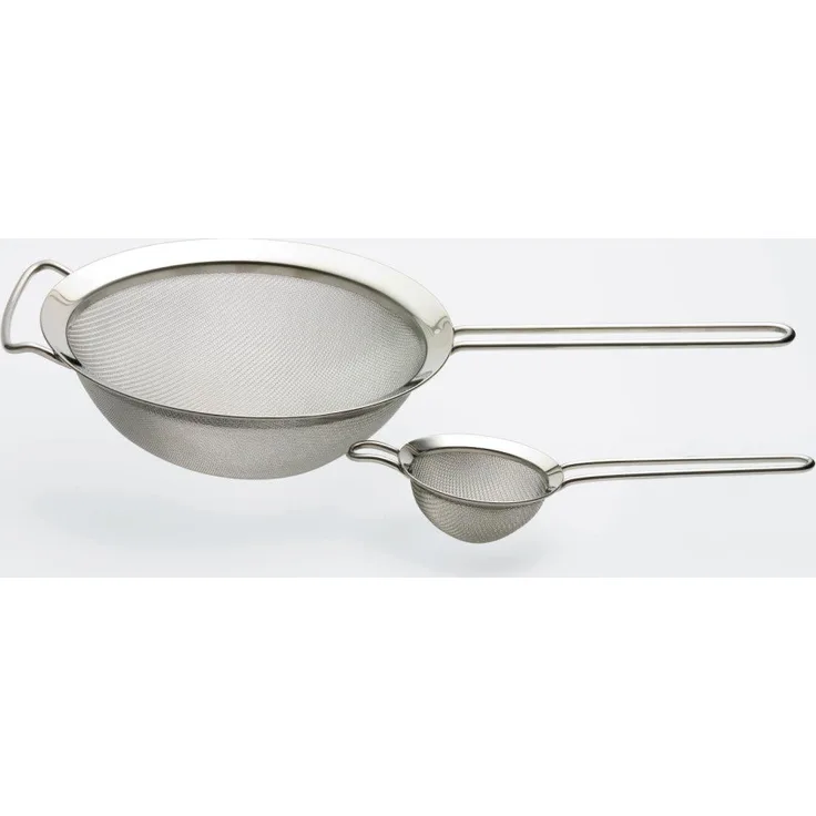 Weis Küchensieb 25 cm Fein, Edelstahl, Silber, 48 x 25 x 25 cm