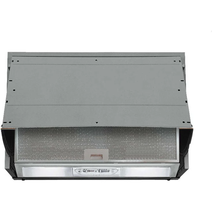 Bauknecht DE 5360 SG/1, Motorhaube, integriert, Breite: 59.9 cm, Tiefe: 27 cm, Absaugung und Rückführung (mit zusätzlichem Rückführungsset), Grau – Bild 1