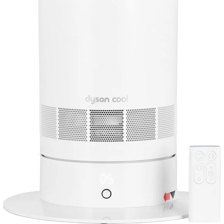 Dyson AM 07 Turmventilator, 56 Watt, mit Timer und Fernbedienung, Fernbedienung, Kunststoff, weiß, silber – Bild 5