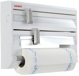 Leifheit Wandrollenhalter Parat ComfortLine-Serie für 3 Rollen