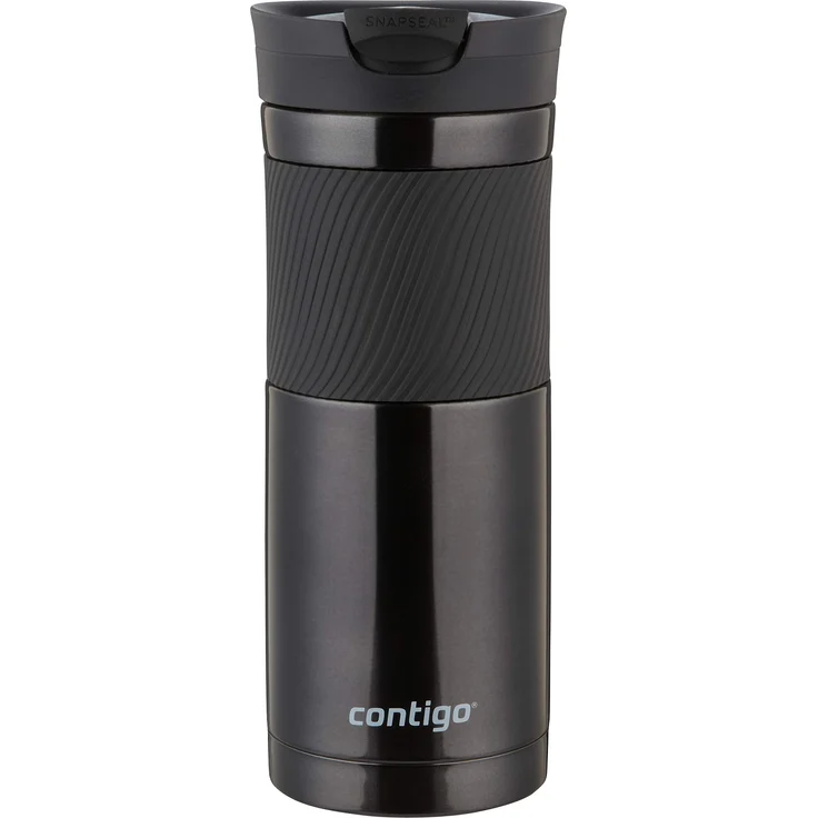 Contigo Thermobecher Byron Snapseal, Edelstahl Isolierbecher, Kaffebecher to go, auslaufsicher, spülmaschinenfester Deckel BPA-frei, 590 ml