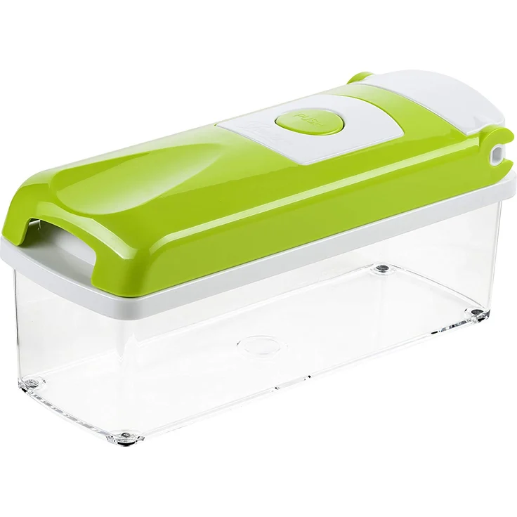 Genius Nicer Dicer Plus | 18 Teile | Kiwi | Alles-Schneider | Obst- und Gemüseschneider – Bild 2