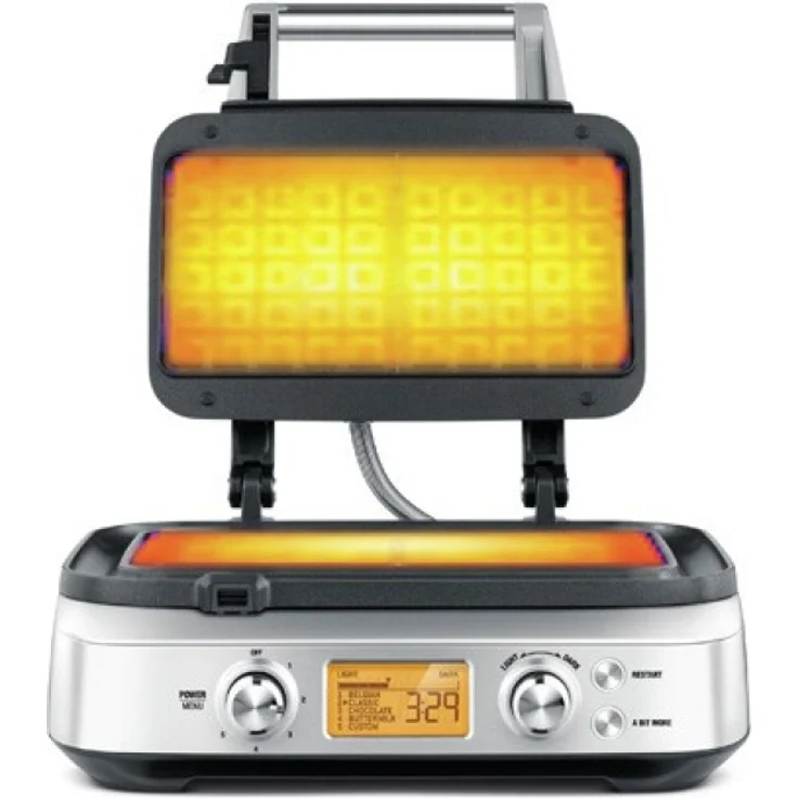 SAGE SWM620 the Smart Waffle Pro Waffeleisen mit LED-Anzeige, Belgische Waffeln  – Bild 5