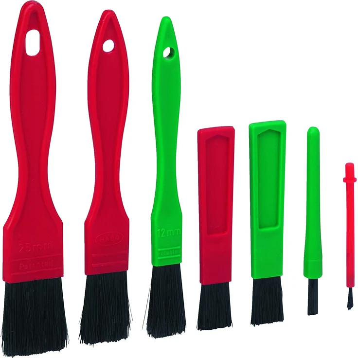 Vikan Set, 7 Verschiedene Detailbürsten