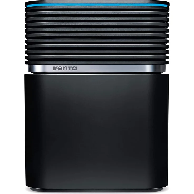 Venta Aerostyle LW74 Luftwäscher, Luftbefeuchtung & Luftreinigung, für Räume bis 90 m², 9 L, ohne WiFi/WLAN-Modul, Signalschwarz – Bild 2