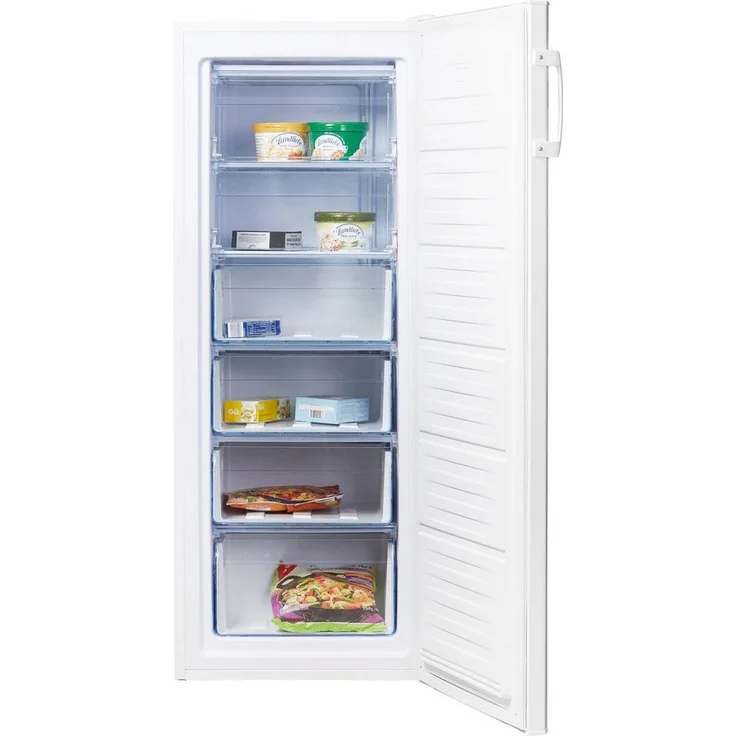Amica GS324100W Gefrierschrank, freistehend, weiß, Lagerzeit bei Störung 10 h, Breite 55 cm, Energieklasse E – Bild 2