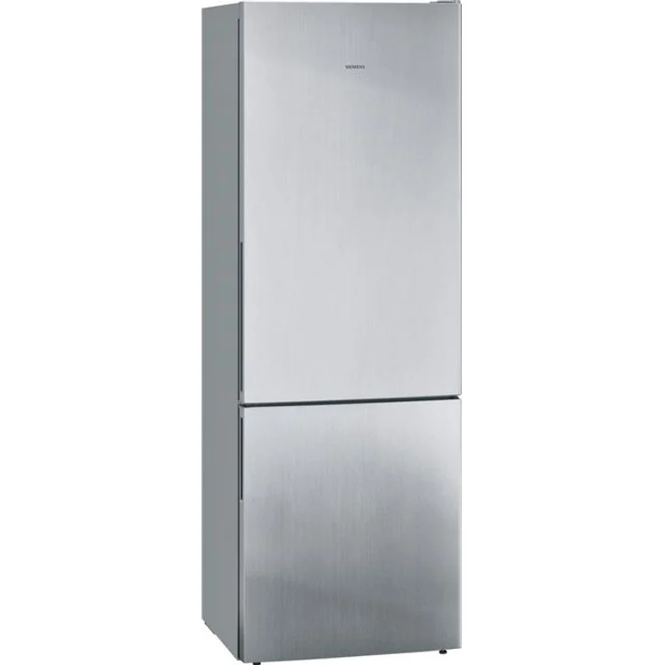 Siemens KG49EAICA Kühl-Gefrierkombination, freistehend, silber, SuperKühlen, SuperGefrieren, 0-Grad-Zone, Urlaubsschaltung, Breite 70 cm – Bild 1