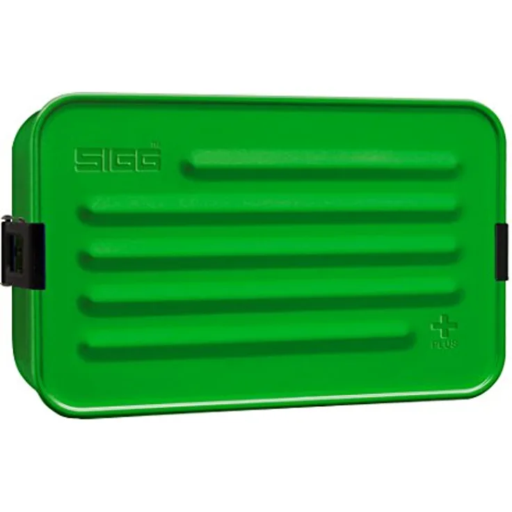 SIGG Brotdose Plus L Aluminium grün