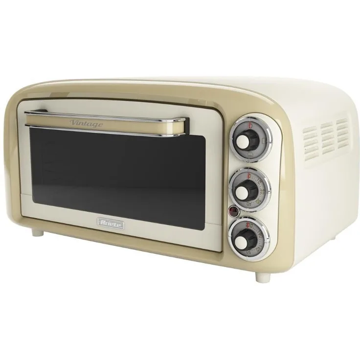 Ariete Mini-Ofen Ariete Vintage 979 03 (Knopf 1380W beige Farbe)