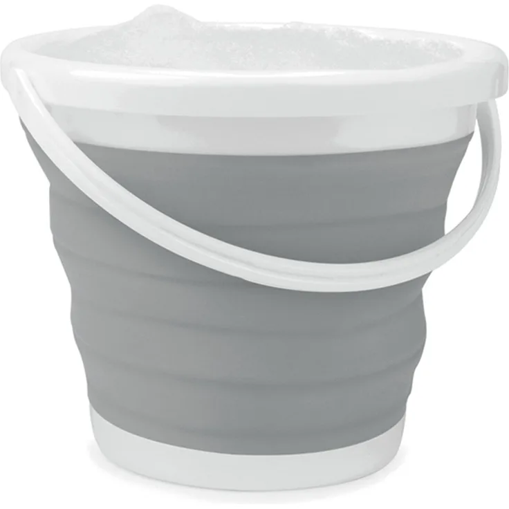 Beldray LA028495GRY Grey 10 Litre Collapsible Bucket