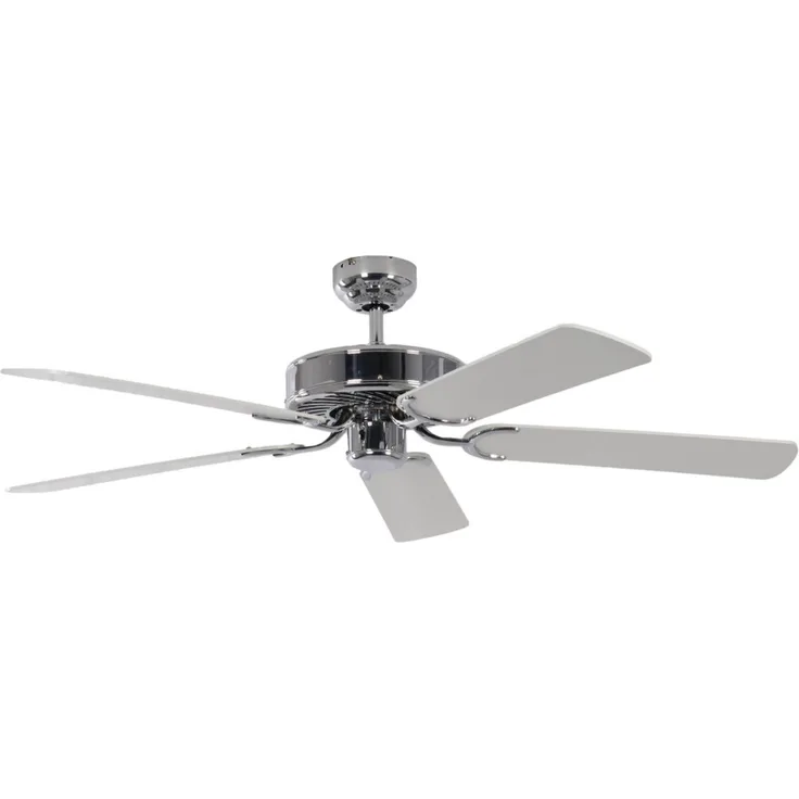 Pepeo 13322010132_v3 Deckenventilator Potkuri, Flügel, 240 V, Stahl-Weiß