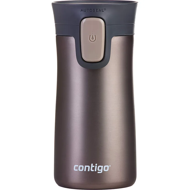 Contigo Thermobecher Pinnacle Snapseal, Edelstahl Isolierbecher, Kaffebecher to go, auslaufsicher, spülmaschinenfester Deckel BPA-frei, 300 ml