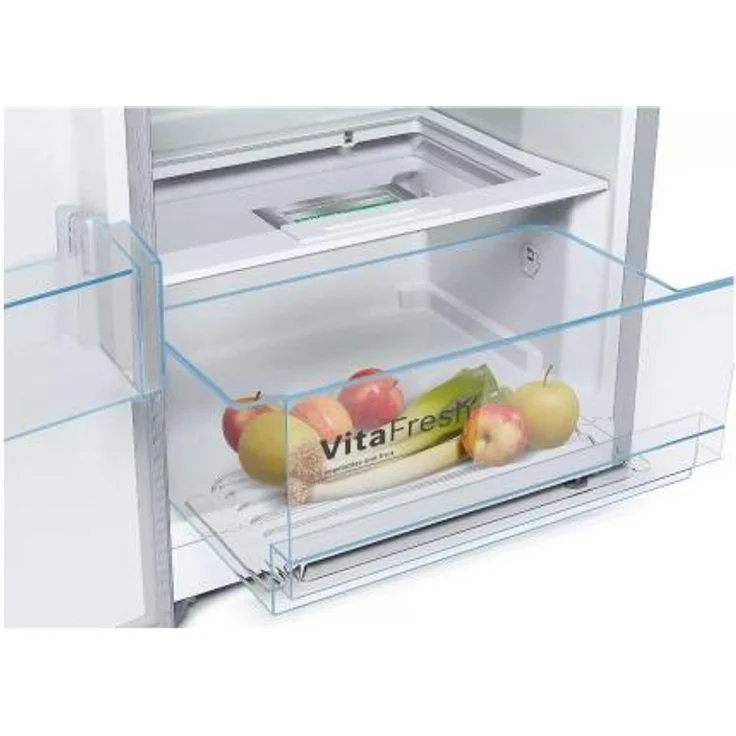 Bosch KSV36VLDP Kühlschrank, freistehend, edelstahl, Schnellkühlen und -gefrieren, LED, Breite 60 cm, Energieklasse D – Bild 4