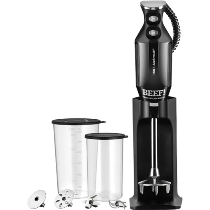 ESGE Zauberstab M 200 Beef!, Stabmixer mit Zubehör, bis 17.000 U-Min, 98219 
