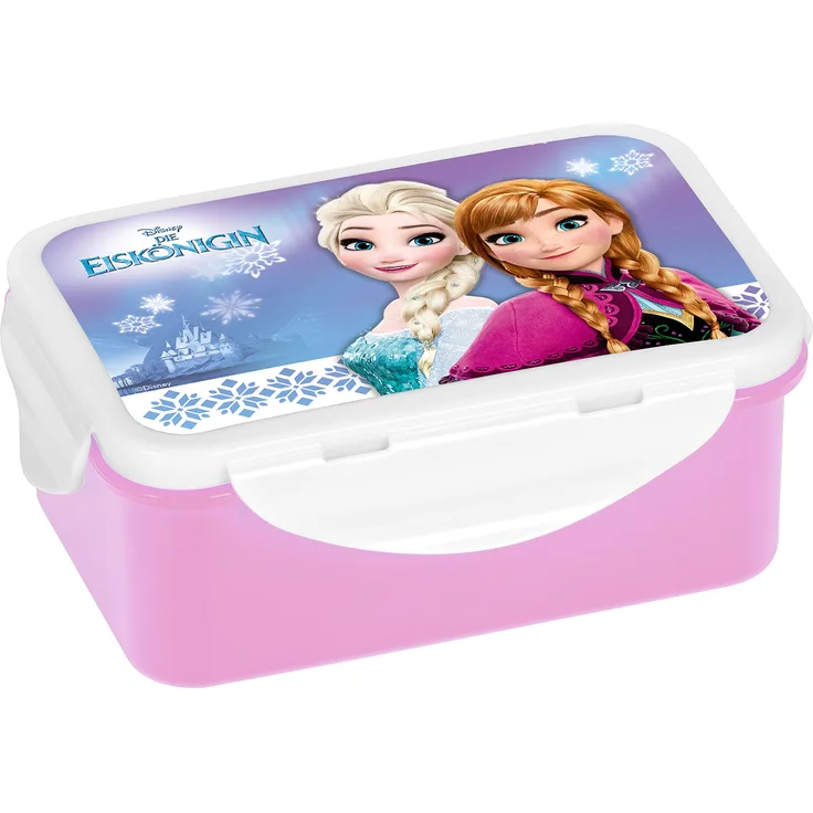 GEDA Brotdose Die Eiskönigin-Anna und ELSA, Plastik, Mehrfarbig, 16 x 9 x 6.5 cm