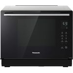 Panasonic NN-CS89LBGPG 4in1 Kombi Mikrowelle Dampfbackofen mit Grill, Standgerät, 1000 Watt, 31 Liter Garraum, Schwarz-Edelstahl