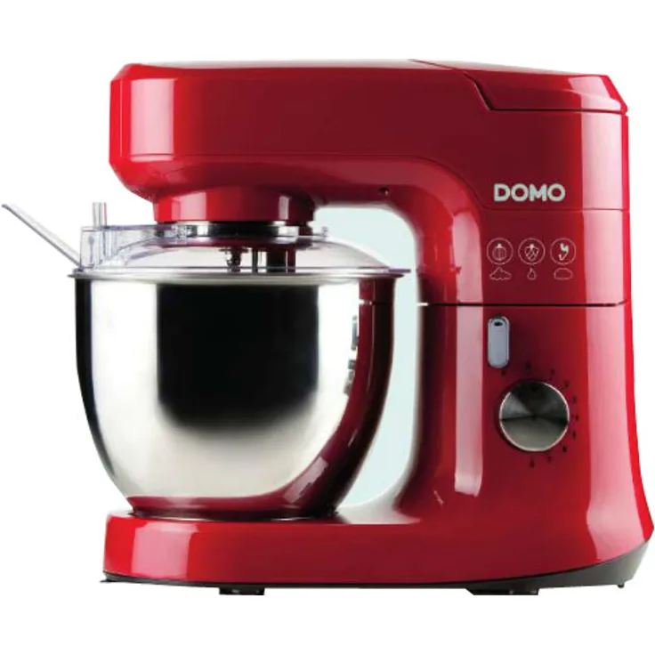 Domo DO9145KR Küchenmaschine, Edelstahl, Ja