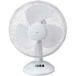 ECG FT 30A Tischventilator, drei Leistungsstufen, oszillierend, weiß