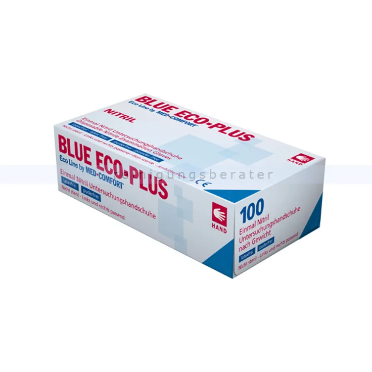 Ampri Nitrilhandschuhe Blue Eco-Plus blau S