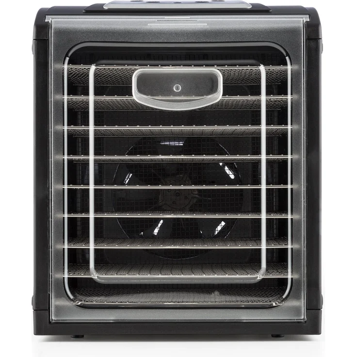 Klarstein Fruit Jerky Plus 9 Dörrautomat Timer 9 Ablagen 600-700W schwarz – Bild 3
