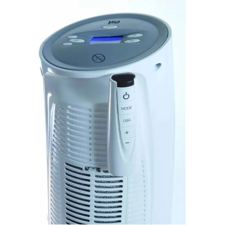 EWT Ceramic C220LCD Keramikheizer - 2000 Watt-Thermostat-beleuchtetes LC-Display-Grob-Luftfilter, Heizlüfter – Bild 2