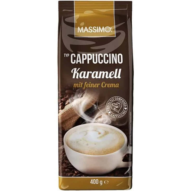 Massimo Cappuccino Karamell 400g