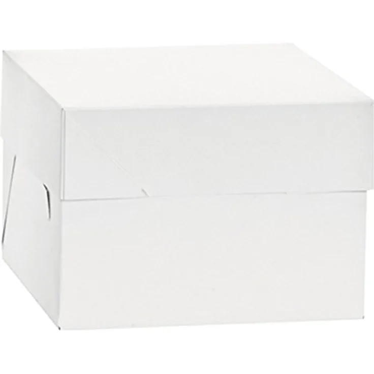 Decora 0339477 TORTENKARTON MIT Deckel 30,5X30,5X30 cm