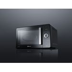 Bauknecht MW 78 SW Kombimikrowelle, Standgerät, 30 l Volumen, 1000 Watt, schwarz, silber