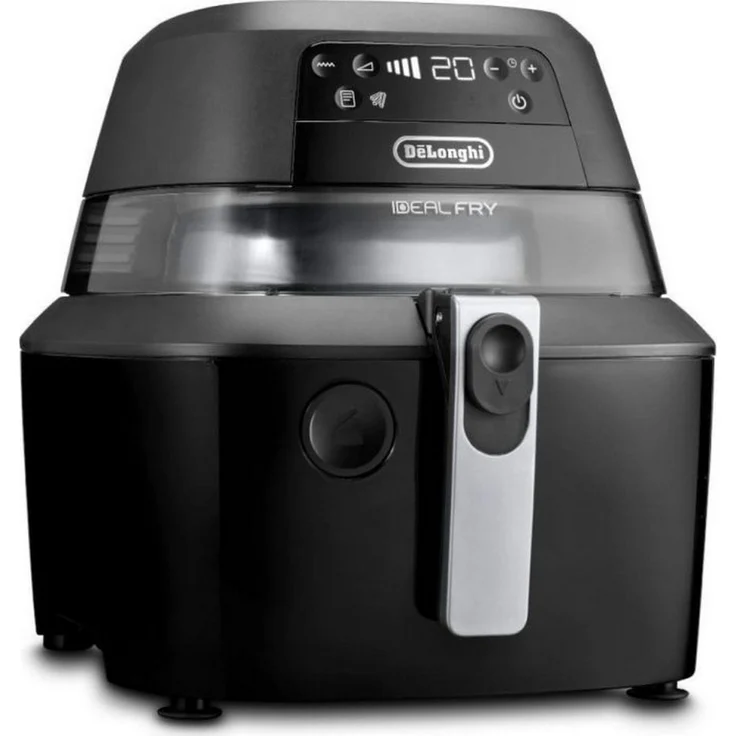 De'Longhi FH 2394.BK Multifry Fritteuse Heißluft Fritteuse & Multicooker, ohne Öl, 1400 Watt, 1,5 Liter Fassungsvermögen, schwarz – Bild 2
