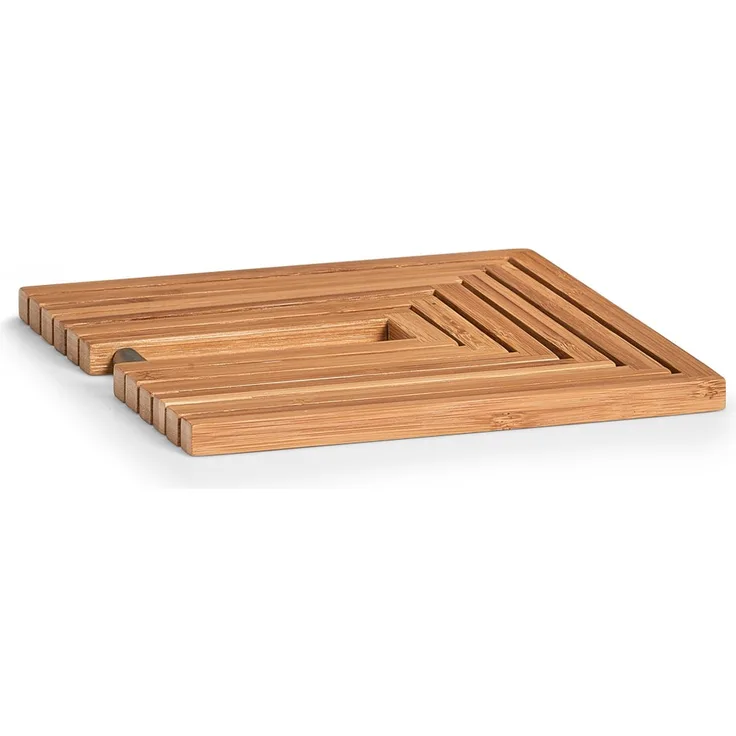 Zeller Topfuntersetzer, Bambus, natur, 19 x 19 x 1 cm