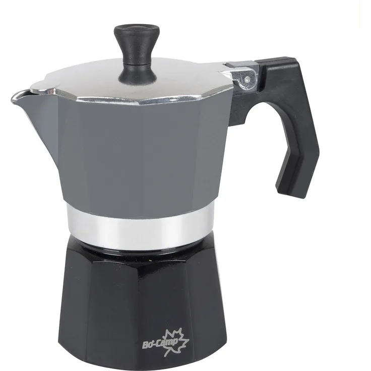 Bo-Camp Urban Outdoor Unisex Espressopercolator, Grijs-Zwart, One Size