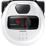 Samsung VR7000 VR1GM7010UW-EG POWERbot Saugroboter (80W extra starke Saugkraft ideal für Teppiche und Tierhaare, Digital Inverter Motor, Saubere Ecken, Intelligente Navigation, Startzeit-Vorwahl) weiß